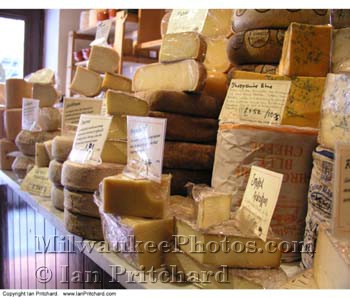 Photograph of Edinburgh Cheese Shop from www.MilwaukeePhotos.com (C) Ian Pritchard